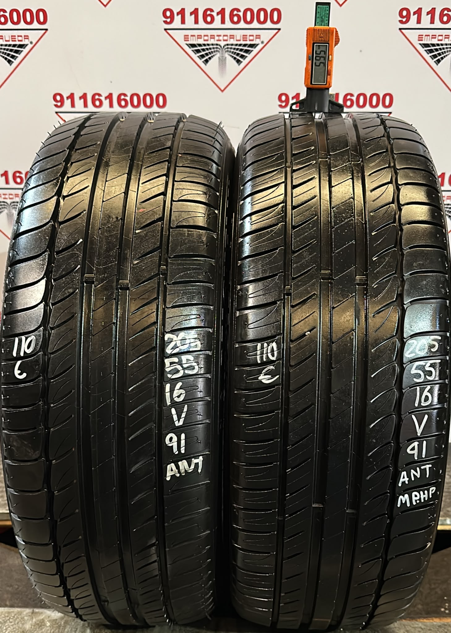 MICHELIN PRIMACY HP USADO  205/55 R16 91 V